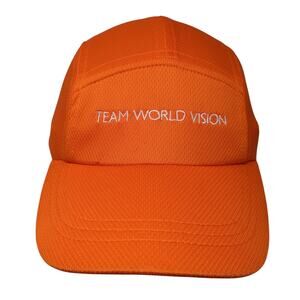 Team World Vision Slideback 5 Panel Hat Orange One Size Headsweats